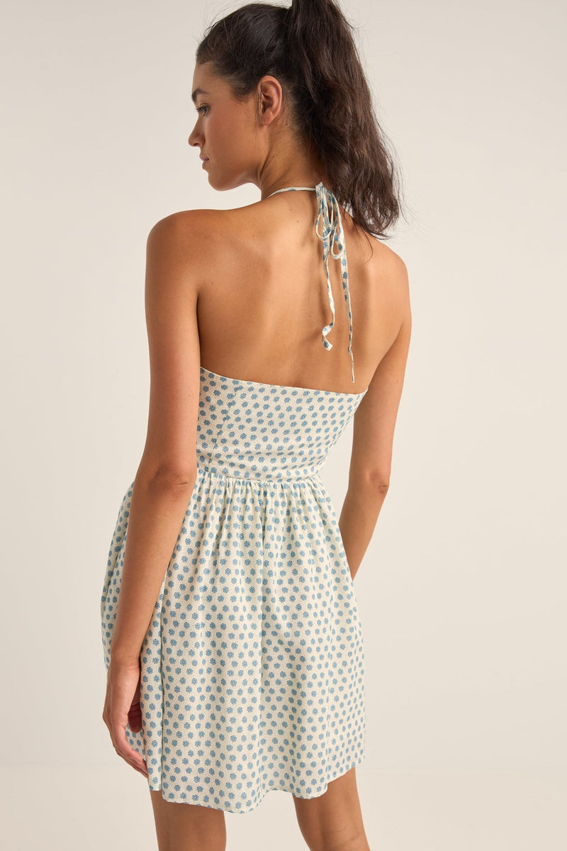 Harper Mini Dress in Blue main image 0