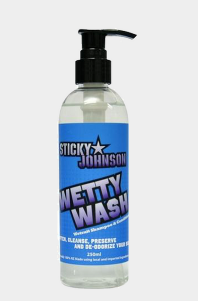Sticky Johnson Wetty Wash 250ml Bottle