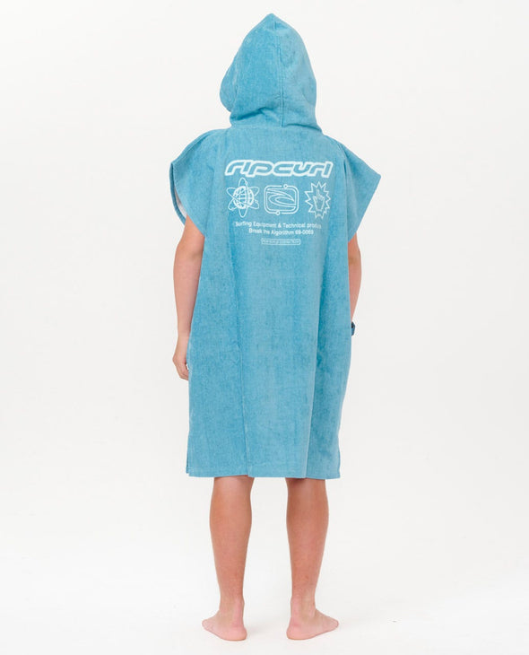 RIP CURL EVOLUTIONS HOODED TOWEL-BOY - OCEAN