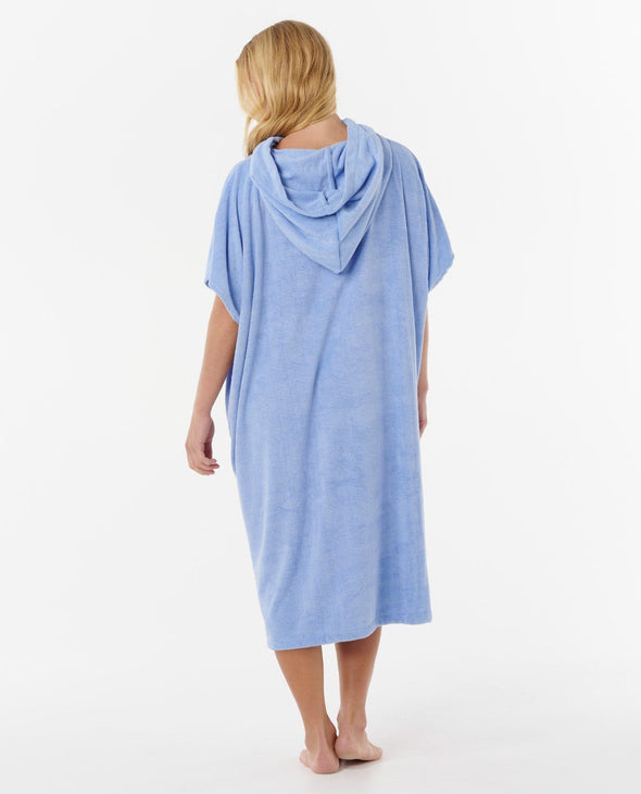 RIP CURL CLASSIC SURF HOODED TOWEL - BLUE