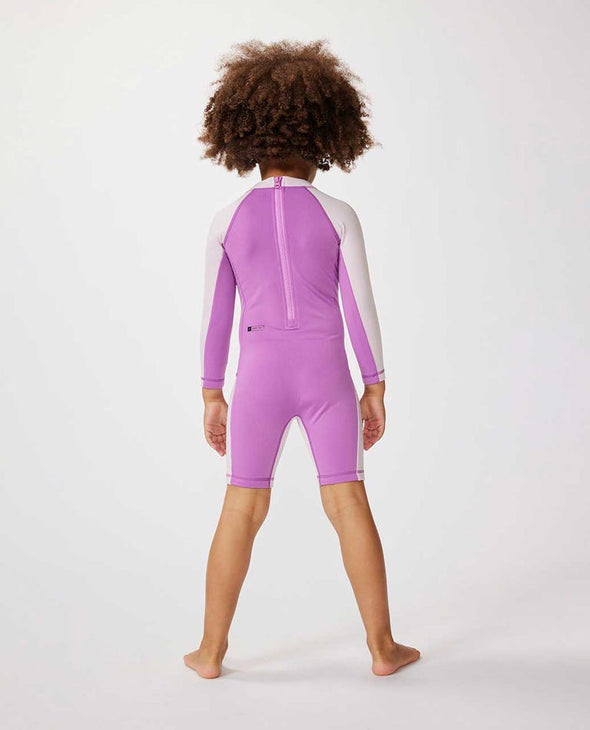 RIP CURL ICONS UV BRUSHED SURFSUIT-GIRL - NEON PURPLE