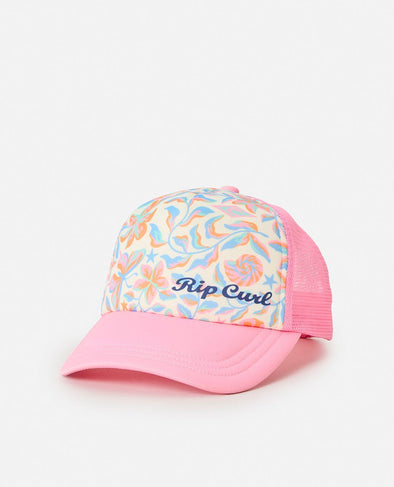 RIP CURL REVIVAL TRUCKER-GIRL - POWDER PINK