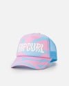 RIP CURL GIRLS MIXED REVIVAL TRUCKER-GIRL - BRIGHT PINK