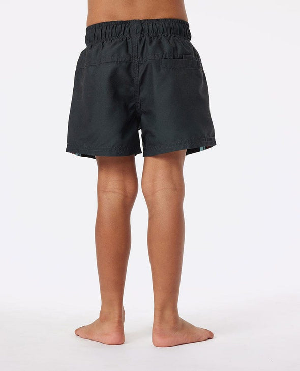 RIP CURL TUBE TOWN COSMIC VOLLEY-BOY - WASHED BLACK