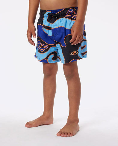 RIP CURL TUBE TOWN WAVES VOLLEY-BOY - WILD BERRY