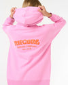 RIP CURL SURF PUFF HOOD-GIRL - HOT PINK