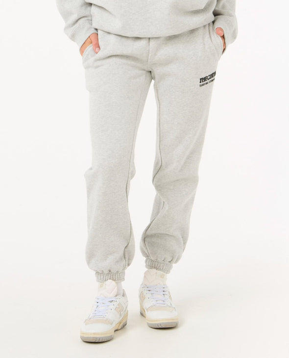 RIP CURL SURF PUFF TRACK PANT - GREY MARLE