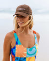 RIP CURL MIXED 6 PANEL CAP - BROWN