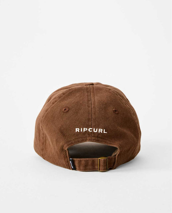 RIP CURL MIXED 6 PANEL CAP - BROWN