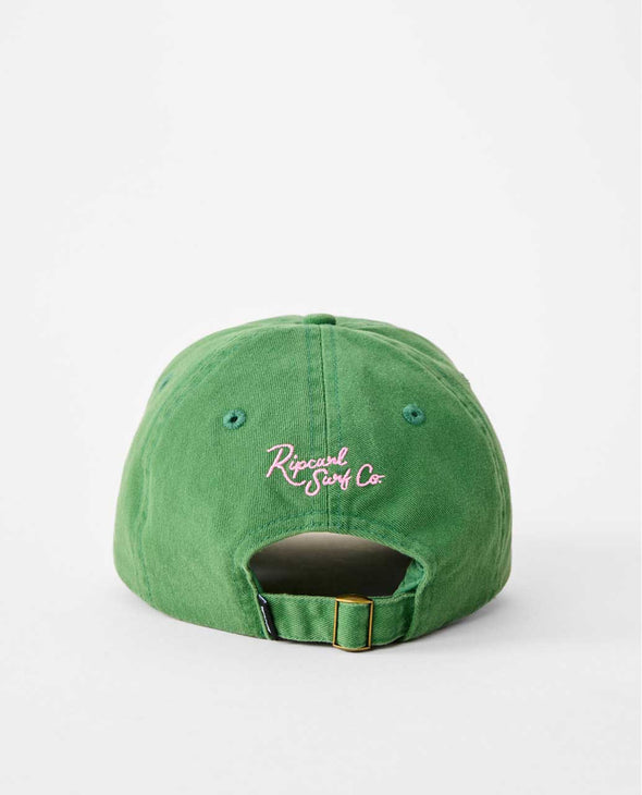 RIP CURL MIXED 6 PANEL CAP - DARK GREEN