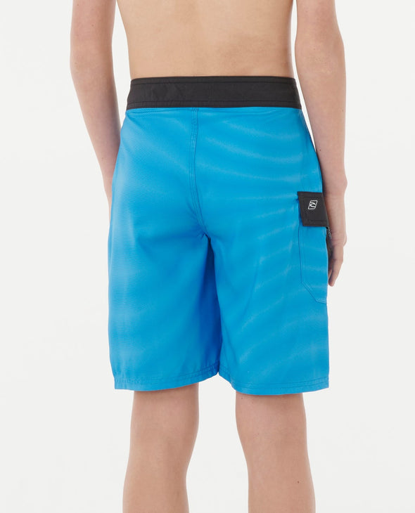 RIP CURL SHOCK WAVE BOARDSHORT-BOY - NORTHERN BLUE