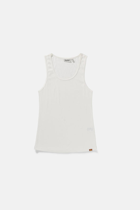 RHYTHM EVERYDAY SINGLET - WHITE