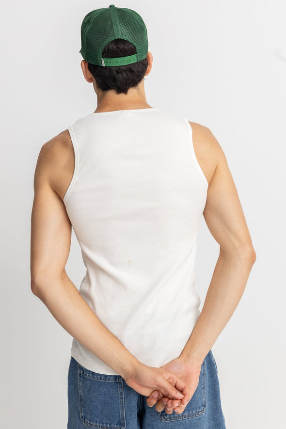 RHYTHM EVERYDAY SINGLET - WHITE