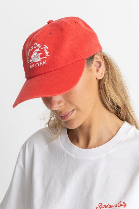 RHYTHM MOTEL CAP - VINTAGE RED