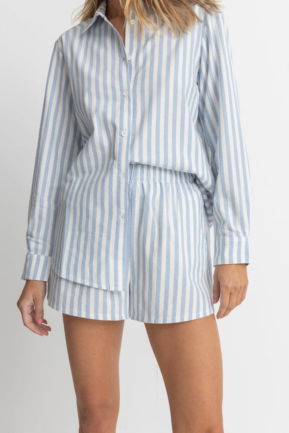 RHYTHM SHORELINE STRIPE SHORT - SKY