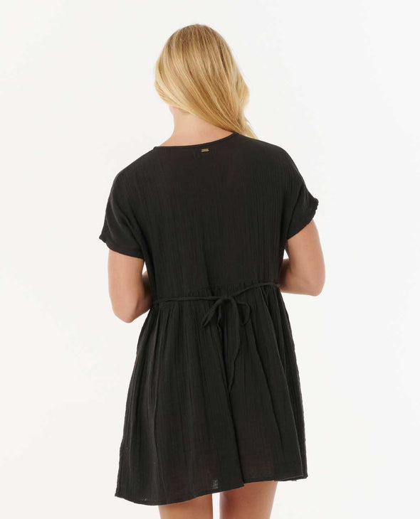 RIP CURL PREMIUM SURF S/S DRESS - BLACK