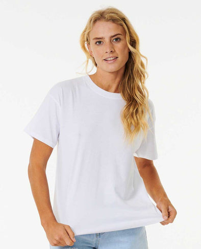 RIP CURL CLASSIC RELAXED TEE - OPTICAL WHITE