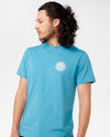 RIP CURL WETSUIT ICON TEE - OCEAN