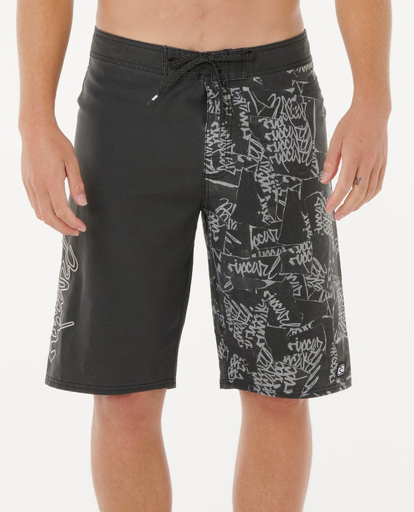 RIP CURL MIRAGE MEDINA SCRIPT - BLACK