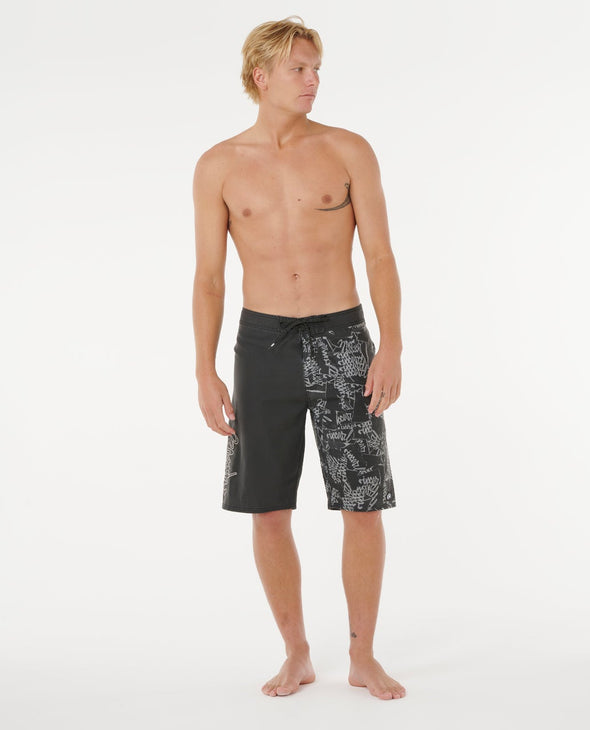 RIP CURL MIRAGE MEDINA SCRIPT - BLACK