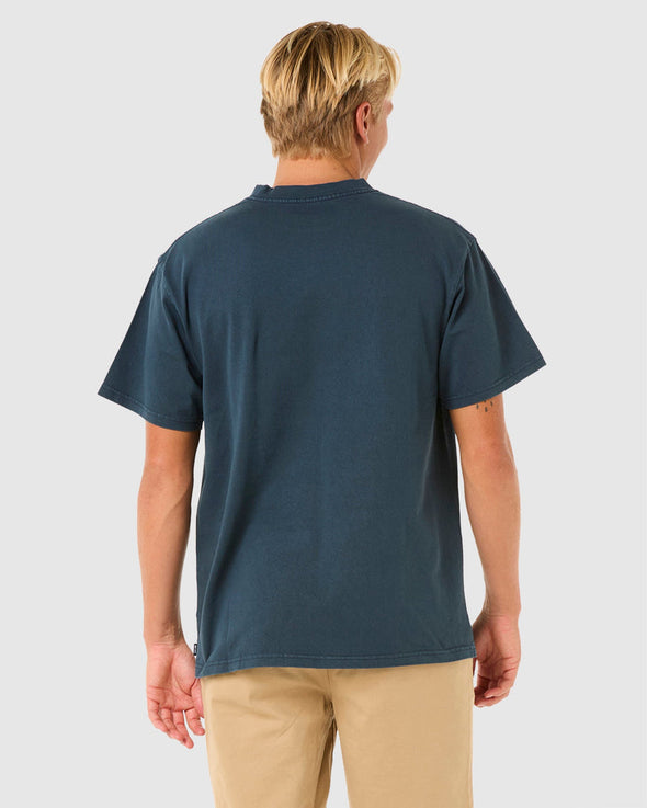 RIP CURL HERITAGE OVAL TEE - DARK NAVY