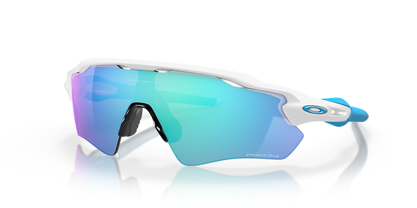 OAKLEY RADAR EV PATH POLISHED WHITE W/ PRIZM SAPPHIRE