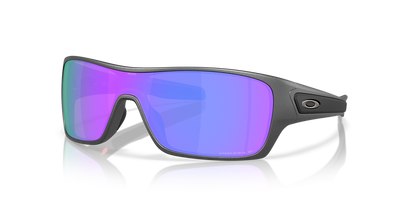 OAKLEY TURBINE ROTOR MATTE STEEL W/ PRIZM VIOLET POLARIZED