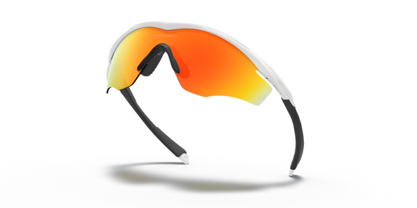 OAKLEY M2 FRAME XL POLISHED WHITE W/ FIRE IRIDIUM