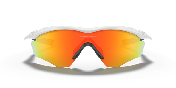 OAKLEY M2 FRAME XL POLISHED WHITE W/ FIRE IRIDIUM