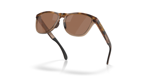 OAKLEY FROGSKINS RANGE XL BROWN TORT/BROWN SMOKE W/ PRIZM TUNGSTEN POLARIZED