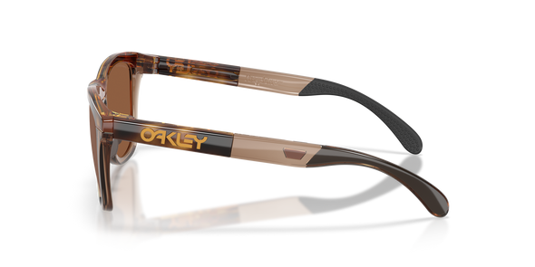 OAKLEY FROGSKINS RANGE XL BROWN TORT/BROWN SMOKE W/ PRIZM TUNGSTEN POLARIZED