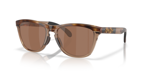 OAKLEY FROGSKINS RANGE XL BROWN TORT/BROWN SMOKE W/ PRIZM TUNGSTEN POLARIZED