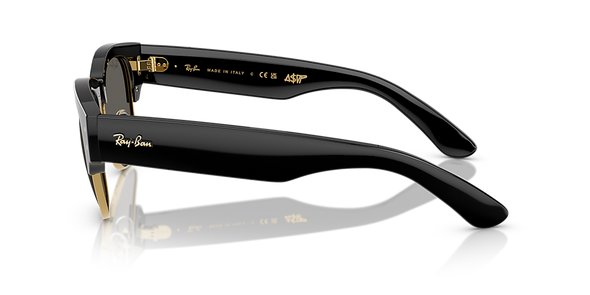 RAYBAN A$AP ROCKY MEGA CLUBMASTER BLACK ON GOLD W/ ULTRA BLACK