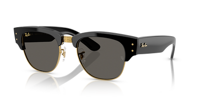 RAYBAN A$AP ROCKY MEGA CLUBMASTER BLACK ON GOLD W/ ULTRA BLACK