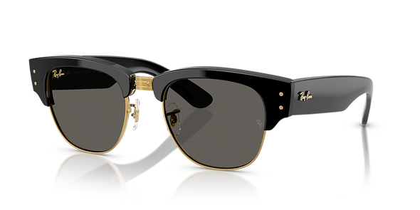 RAYBAN A$AP ROCKY MEGA CLUBMASTER BLACK ON GOLD W/ ULTRA BLACK