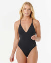RIP CURL CLASSIC SURF 1 PC - BLACK