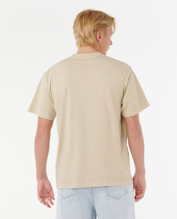 RIP CURL MEDINA STACKER TEE - KHAKI SAND