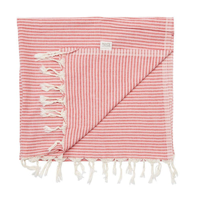 MAYDE NOOSA TOWEL - RED PINK