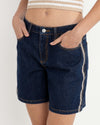 RHYTHM TOUR DENIM BERMUDA SHORT - BLUE
