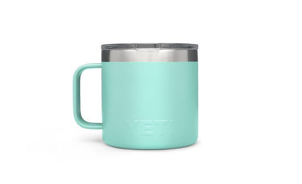 YETI RAMBLER 14 OZ (410ML) MUG W/ MAG SLIDER LID - SEAFOAM