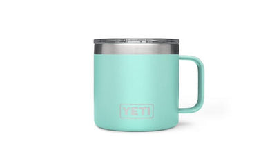 YETI RAMBLER 14 OZ (410ML) MUG W/ MAG SLIDER LID - SEAFOAM