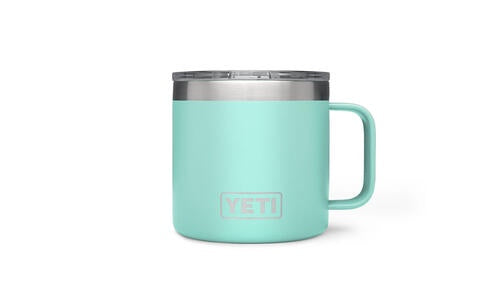 YETI RAMBLER 14 OZ (410ML) MUG W/ MAG SLIDER LID - SEAFOAM