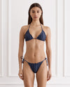 HEAVEN IVY TRIANGE W/ PIPER TIE SIDE PANT -
