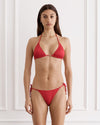 HEAVEN BELLA TRIANGLE W/ KYLIE TIE SIDE PANT - ROSA