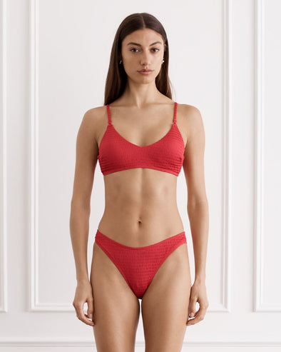 HEAVEN MADILINE TOP W/ JENNIFER HIPSTER PANT - ROSA