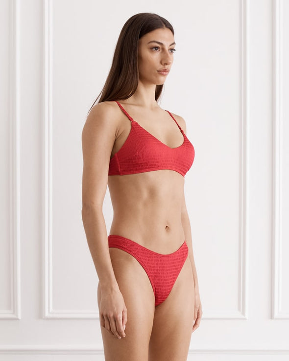 HEAVEN MADILINE TOP W/ JENNIFER HIPSTER PANT - ROSA