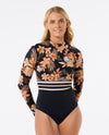 RIP CURL DESERT DREAMS UPF SURFSUIT - BLACK