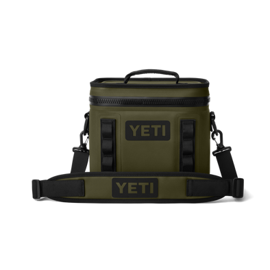 YETI HOPPER FLIP 8 SOFT COOLER - OLIVE/BLACK
