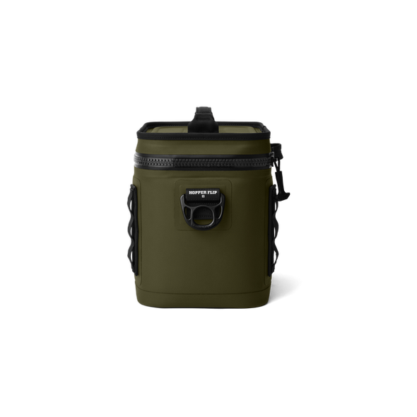 YETI HOPPER FLIP 8 SOFT COOLER - OLIVE/BLACK