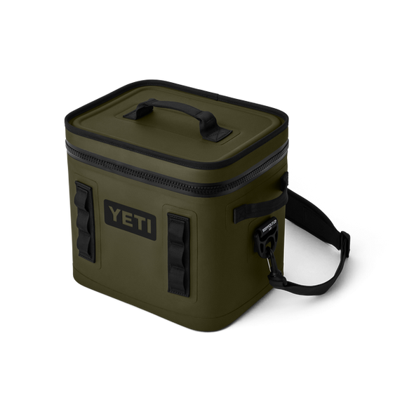 YETI HOPPERFLIP 12 SOFT COOLER - OLIVE/BLACK